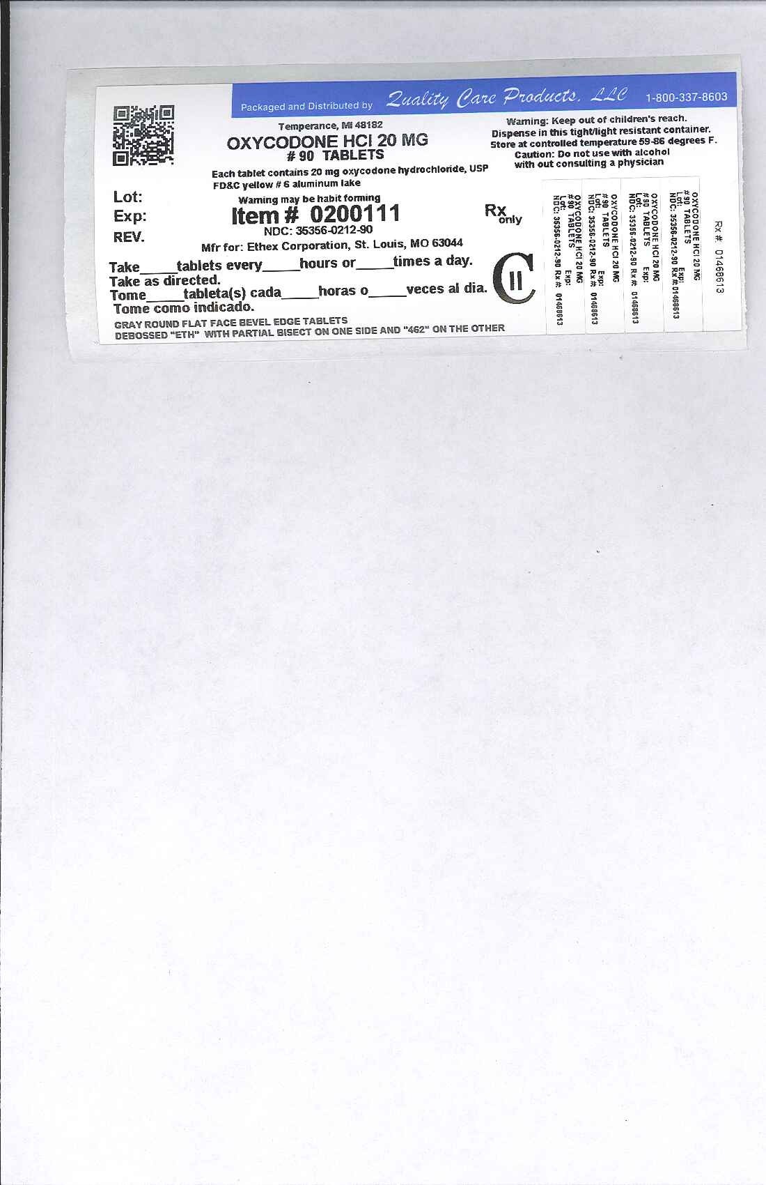 Oxycodone Hydrochloride